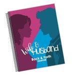 Wife & Husband Back & Forth Love Journal, Husband Wife Back & Forth Journal Paperback, Deepen affection and Get to know each other better