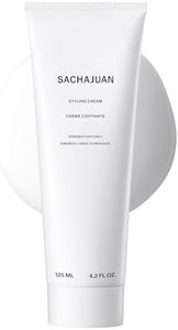SACHAJUAN Styling Cream | Medium Hold for Curly & Straight Hair | Heat Protection with Ocean Silk Technology | Adds Density, Shine & Definition for Smooth or Textured Styles | Paraben-Free | 4.2 oz