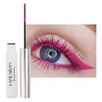 Quxunzzz Washable Mascara Eye Makeup, Lengthening Mascara Volumizing Mascara Mascara Makeup Pink