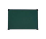 Nechams® Non Magnetic Green Chalkboard, Green Chalkboard/Black Board/Slate Board- Use for School, Education, Institutions, Lite Aluminium Frame Pack of 1 Unit, 6ft x 4ft