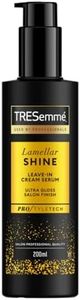 TRESemmé Lamellar Shine Leave-In Cream Hair Serum with patented Lamellar Technology hair treatment for an ultra-glossy salon finish 200 ml