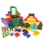 BAYBEE 240 Pcs Bricks Building Blocks for Kids | Creative Building Construction Learning Educational Toys for Children | Puzzle Block Games Toy | DIY Building Block Toys for Kids Boy Girls