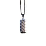 Salty Alpha Velocity Vortex Neck Chain for Men & Boys | Stainless Steel | Long Necklace | Pendant | Locket | Fancy & Stylish | Birthday Gift | Aesthetic Jewellery | Accessories for Everyday Wear