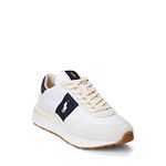 POLO RALPH LAUREN Men's Train 89 Pp Sneaker, White/Hunter Navy, 10