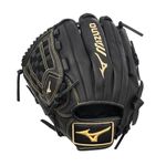 MVP Prime Pitcher/Outfield Baseball Glove 12", BLACK-ALMOND, One Size, Left Hand Throw