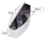 Stainless Steel Kitchen Cutlery Utensil Drainer Holder Organiser Basket Caddy