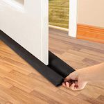 Draft Door Stopper 36 Inches, Draft Guard for Interior Door, Heavy Duty Door Sweep, Sound Proof Reduce Noise Keeping Warm in and Cold Out, Thicker Door Draft