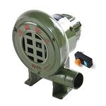 Compact and Energy Efficient Commercial Air Blower - Electric Blacksmith Forge Blower, BBQ Blower, for Small 220V Electric Blacksmith Forge Blower, BBQ Or Coal Forge Blower (Size : 370W)