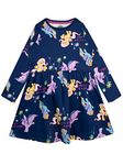 My Little Pony Girls' Unicorn Ponies Dress Size 8 Blue