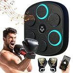 ZICHOUYING Music Boxing Machine, Wall Mounted Smart Boxing Training Target with Boxing Gloves, Upgrade Intelligent Electronic Workout Boxing Punching Equipments for Home Gym