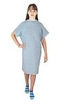 Deluxe Patient Hospital Gown, Easy Care, Soft & Comfortable Gowns - 3pk