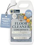 ProCare Citrus Floor Cleaner Concentrate (Made in USA) | Streak-free Cleaner for Vinyl, Wood, Tile, Stone & Laminate Floor Cleaner For Mopping, Household Supplies, Cleaning Solution for Home -1 Gallon