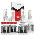 LASFIT 9005 H11 LED Bulbs Combo, 30