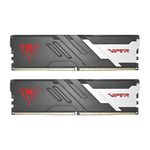 Patriot Memory Viper Venom DDR5 32GB (2x16GB) Kit 6000MHz CL36 1.35V Limited UDIMM Desktop Memory w Heat Sink PVV532G600C36K