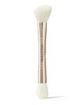 Double-Ended Powder Duo Makeup Brush from Sculpted by Aimee - 2 in 1 Bronzer and Blush Brush for Eyes, Nose and Cheeks