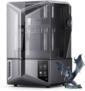 ELEGOO Saturn 4 Ultra 16K Resin 3D Printer with Smart Auto Leveling, Wi-Fi Connectivity, Fast Printing Speed, and Large Build Volume High Precision MSLA 3D Printer for Professionals and Hobbyists