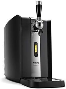 Philips PerfectDraft Machine HD3720/25 – Home Beer Tap, 30 Days Cold Beer, 3 °C, 70 W, 6 L Barrels, LCD Display (Temperature, Volume) - Perfect Beer Pouring Machine