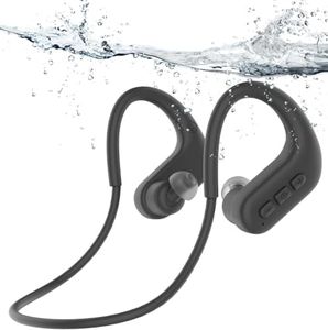 SANOTO Swimming Headphones, in Ear Headphones Bone Conduction Headphones Bluetooth 5.4, IPX8 Waterproof Earbuds for Swimming with 8GB MP3, Sports Earbuds for Swimming,Running(Black)