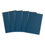 Summit A5 Notebook, Hardback Casebound, Ruled, 192 pages, Blue (Pack of 5)