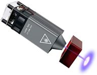 Upgraded 40W Laser Module, LASER TREE 23mm Fixed Focus Balance Engraving and Cutting Head, Laser Engraver Module 5W Optical Power with Metal Wind Gathering Hood, Suitable for Laser Engraver Machine