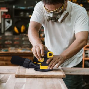 DEWALT 18V XR Cordless Sander 125mm – Compact Power Tool