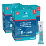 Liquid I.V. Hydration Multiplier Strawberry Electrolyte Powder Mix | 3 x 15 Sachets | Hydration Powder Sachets | Easy Open Single-Serving