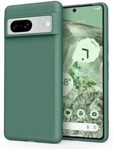 Silicone Case for Google Pixel 8 Case(2023), Ultra Thin Flexible Premium Rubber Full Body Protection Anti-Fingerprint Dust-proof Shockproof Anti-Scratch Wireless Charging for Google Pixel 8 Cover