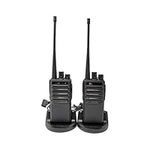 BFTECH BF-V8S Walkie Talkie Rechargeable 16 Channel Handheld Two Way Radio IC Certified:25769-BFV8S (2 Pack)