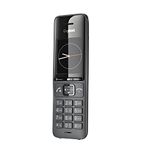 Gigaset FAMILY Plus HX - additional cordless handset for Gigaset DECT-phone or other landline DECT-bases - elegant design - best audio quality, handsfree function - including charger, titanium black