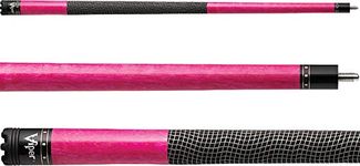 Viper Clutch 58" 2-Piece Billiard/Pool Cue, Magenta Dusk, 21 Ounce