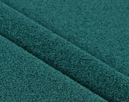 Durable Chenille Boucle Upholstery Fabric by The Yard for Chair Sofa Couch Bench Armchair bar stools (Teal, 4 Yards (55" x 144"))