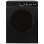 Russell Hobbs Freestanding Washing Machine, 8kg Capacity, 1400 rpm, 15 Programmes, Eco Technology, Rapid Wash Cycles, Black, RH814W111B