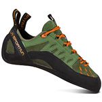 La Sportiva Mens Tarantulace Rock Climbing Shoes, Olive/Tiger, 12