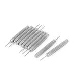 Sourcingmap 0.9mm Dia Tip Watch Band Strap Link Pin Remover Punch Repair Tool 10pcs