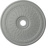 Ekena Millwork CM29OA 29 1/8" OD X 3 5/8" ID X 1" P Oakleaf Ceiling Medallion