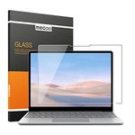 MEGOO Glass Screen Protector for Surface Laptop Go 3/ Laptop Go 2 12.4", Scratch Resistant/Easy Installation/9H Hardness/Ultra Clear Tempered Glass for Microsoft Surface Laptop Go 2020 Released