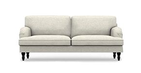 comfortly 3-Seat Sofa Slipcover Replacement Hand Made Compatible with STOCKSUND Couch - COVERS ONLY (Heavy Duty - Cream)