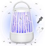 Mosquito Killer Lamp, Bug Zapper Insect Killer Fly Repellent Electric with Night Light, Powerful Mosquito Repellent Pest Control Traps for Indoor and Outdoor