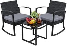 Greesum 3 Pieces Outdoor Furniture 