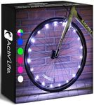 Activ Life Bike Light for Wheels (1 Tire, White) Popular Summer Ideas for Girls and Boys & Fun Gift Ideas - Popular Bicycle Decorations for Safety & Style -Bright LED Bulbs for Cool Night Rides