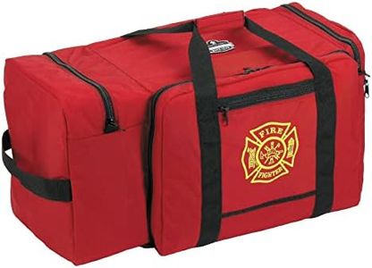 Ergodyne Arsenal 5005P Large Firefighter Rescue Turnout Fire Gear Bag w/Shoulder Strap & Helmet Pocket