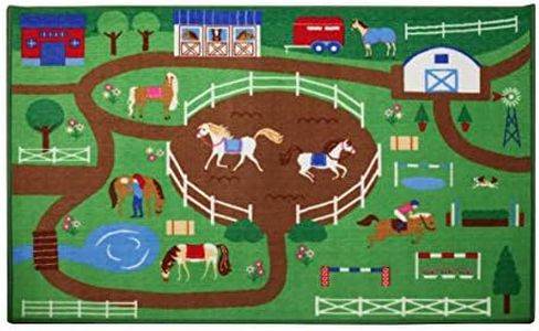 Wildkin Juega Alfombrilla, Caballos