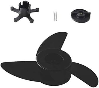 simhoa Powerful Prop 3 - Blade Electric Trolling Motor Outboard Propeller Replacement Kit