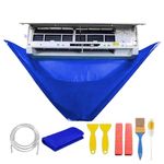 Split Air Conditioner Cleaning Covers Bag Kit, Waterproof Air Conditioning Service Bag With Tools, Dust Washing Clean Bag For Wall Mounted AC Units