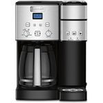Cuisinart SS-15 12-Cup Coffee Maker and Single-Serve Brewer, Stainless Steel
