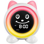 FiveHome Toddlers Sleep Training Clock, Kids Alarm Clock with Night Light & Nap Timer, Ok to Wake Clock for Girls and Boys