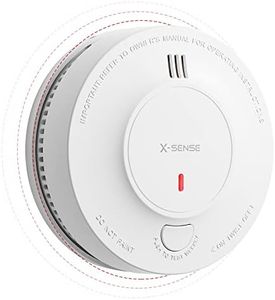 X-Sense Wireless Interconnected Smoke Detector Fire Alarm with Over 820 ft Transmission Range, SD19-W, 1-Pack