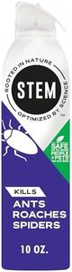 STEM Kills Ants, Roaches and Spiders: plant-based active ingredient bug spray, botanical insecticide for indoor and outdoor use; 10 oz