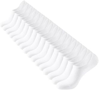 IDEGG No Show Socks Men Low Cut Ankle Short Socks for Men Casual Athletic Socks with Non Slip Grip