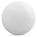 Botabee Swimming Pool Standard Size Water Volleyball | Pool Volleyball for Use with Dunnrite, Intex, Swimways or Other Pool Volleyball Sets, (Classic White, 8.4" Diameter)